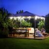 Palermo 3600 Aluminium Grey Gazebo & Pergola - Canopia by Palram