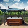 Palermo 3000 Aluminium Grey Gazebo & Pergola - Canopia by Palram