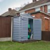 SkyLight Plastic 6x3 Dark Grey Apex Garden Shed - Canopia by Palram