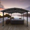 Tucson 5000 Aluminium Grey Gazebo & Pergola - Canopia by Palram