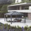 Dallas 14ft x 20ft Aluminium Grey Gazebo & Pergola Kit - Canopia by Palram
