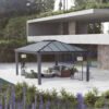 Dallas 14ft x 20ft Aluminium Grey Gazebo & Pergola Kit - Canopia by Palram