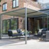 Norfolk Leisure 2.8x2.8m Sliding Roof Gazebo Pergola with Wind Lever