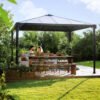 Palermo 3600 Aluminium Grey Gazebo & Pergola - Canopia by Palram