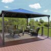 Palermo 4300 Aluminium Grey Gazebo & Pergola - Canopia by Palram
