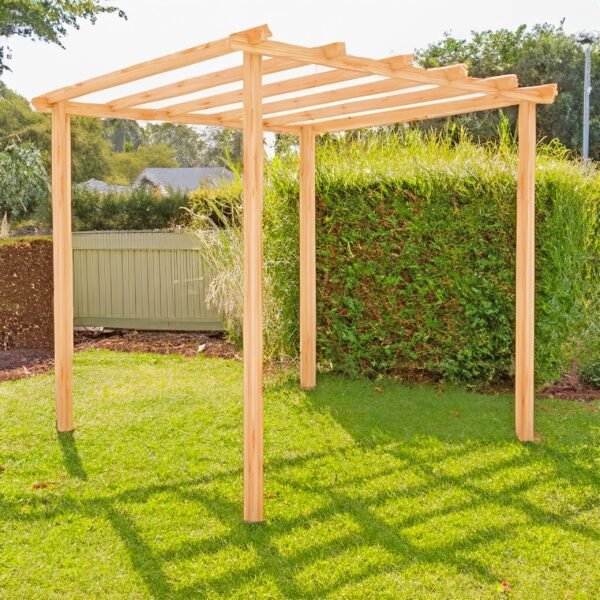 Shire 8x8 Ivy Wooden Pergola Kit - Image 2