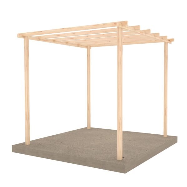 Shire 8x8 Ivy Wooden Pergola Kit - Image 5