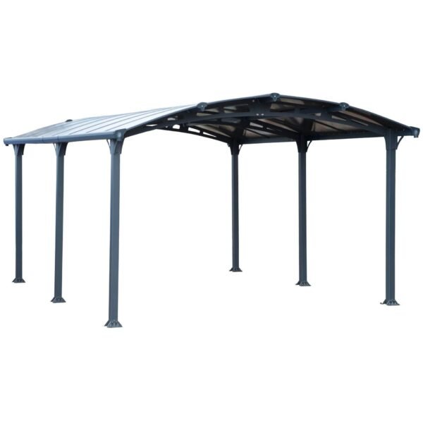 Tucson 5000 Aluminium Grey Gazebo & Pergola - Canopia by Palram - Image 9