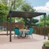 Milano 3000 Aluminium Grey Gazebo & Pergola - Canopia by Palram