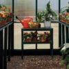 Rion 2 Tier Staging Greenhouse Bench in Green - Canopia By Palram
