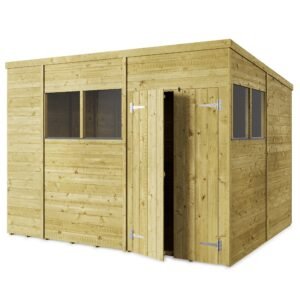 Store More Tongue and Groove Pent Shed - 10x8 Windowed