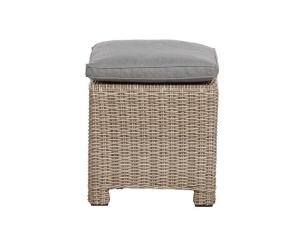 Wentworth Rattan Deluxe Modular Corner Lounge Set with 2 Stools & Height Adjustable Table - Image 8