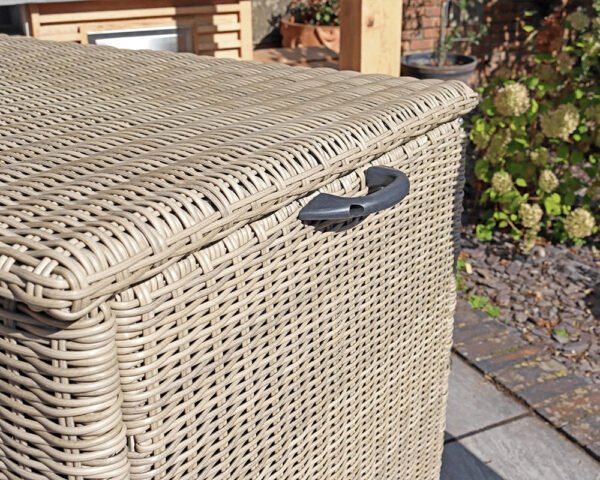Wentworth Rattan 826 Litre KD Cushion Garden Storage Box - Image 4